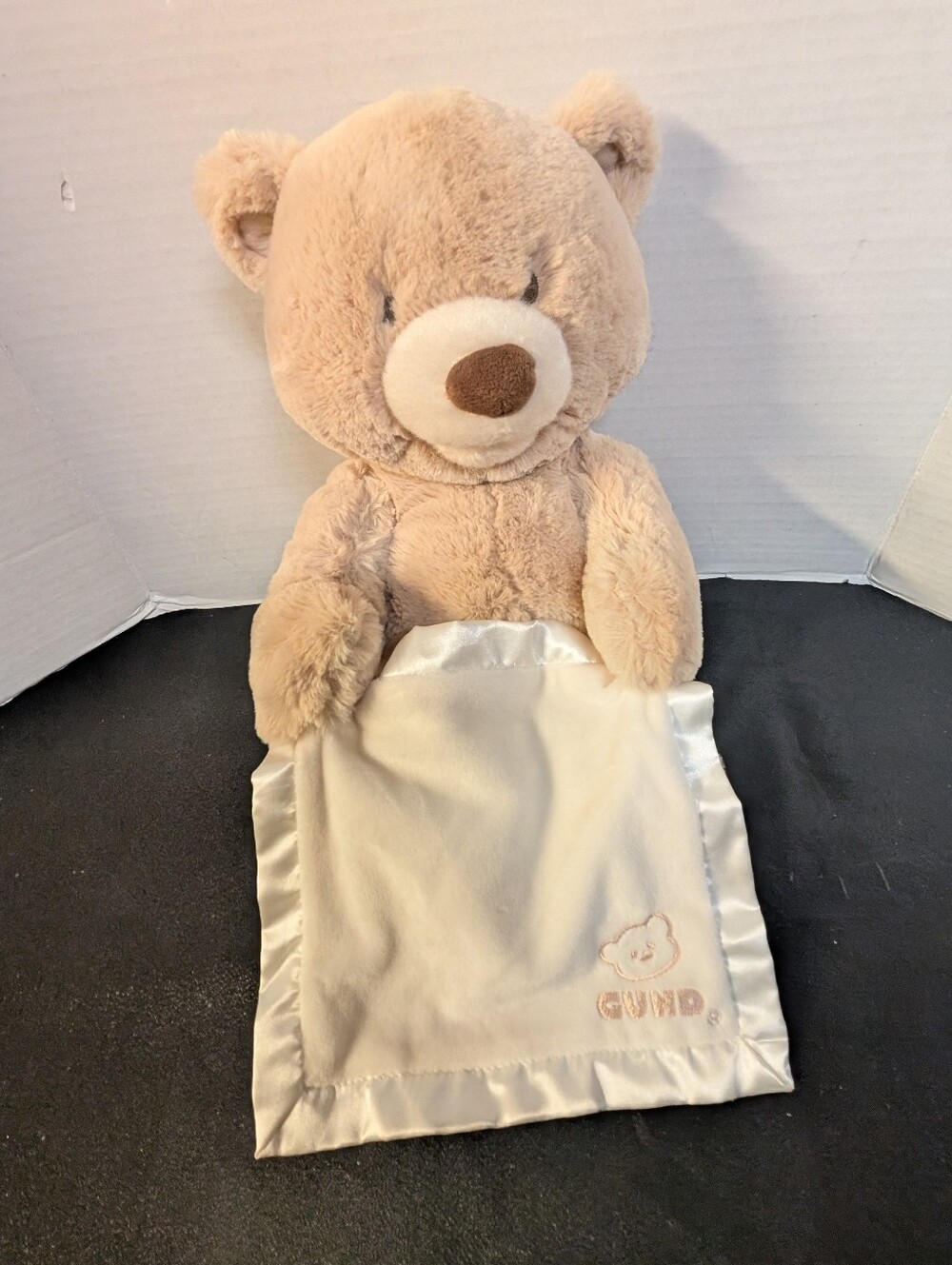 GUND Peek-A-Boo Teddy Bear Plush, Animated Talking Toy Babies & Newborns Kids